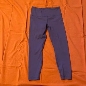 Plum colored leggings